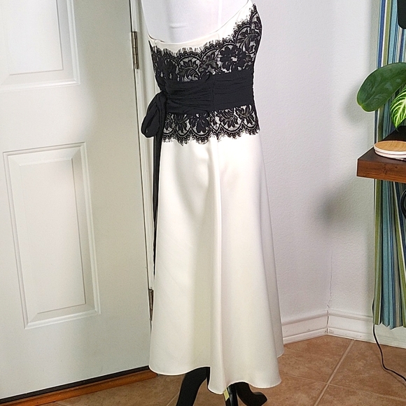 WHBM Ivory Evening Gown - Picture 6 of 9